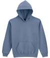GD68B SF500B Gildan Kids SoftStyle® Midweight Hoodie Stone Blue colour image